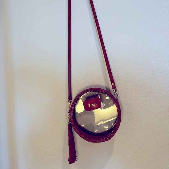 Jon Hart Design Bags Jon Hart Clear Luna Ut Longhorn Texas Purse